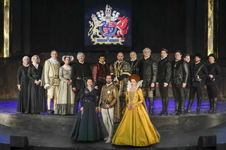 Viel Applaus gab es für das Ensemble von „Maria Stuart“ bei den Brüder Grimm Festspielen