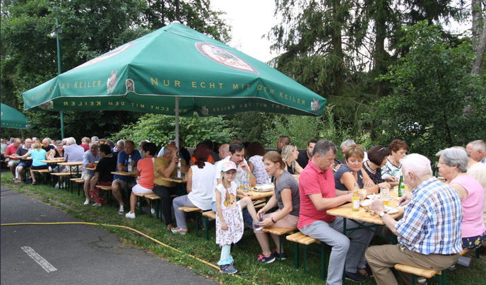 Festmeile am rauschenden Bach 