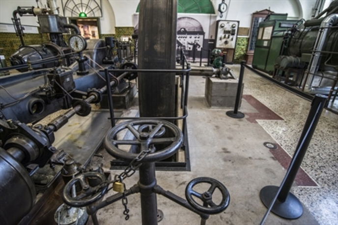 Dampfmaschinen im Museum Großauheim. - Foto: Detlef Sundermann