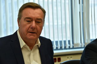 Oberbürgermeister Claus Kaminsky zieht Bilanz zur Videoschutzanlage.