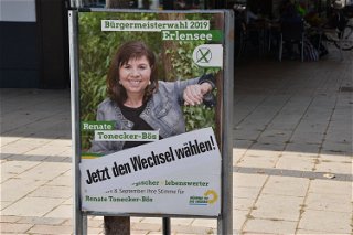 Die Bürgermeister Kandidatin Renate Tonecker-Bös.
