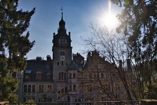 Märchenhaftes Schloss Ramholz in Schlüchtern.