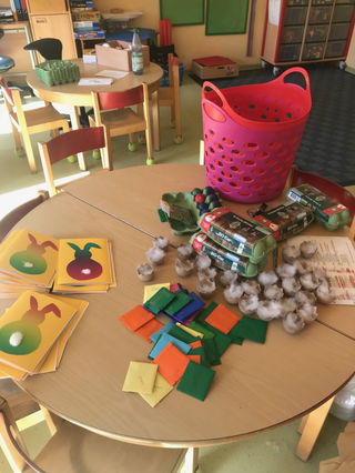In der Kita Höchst machte der Osterhase Überstunden, um die Überraschungen für die Kinder vorzubereiten