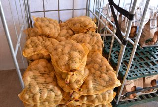 Während des Lockdowns steig auch die Nachfrage nach Kartoffeln.