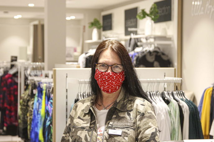 Sonja Muno vom Modegeschäft Ulla Popken