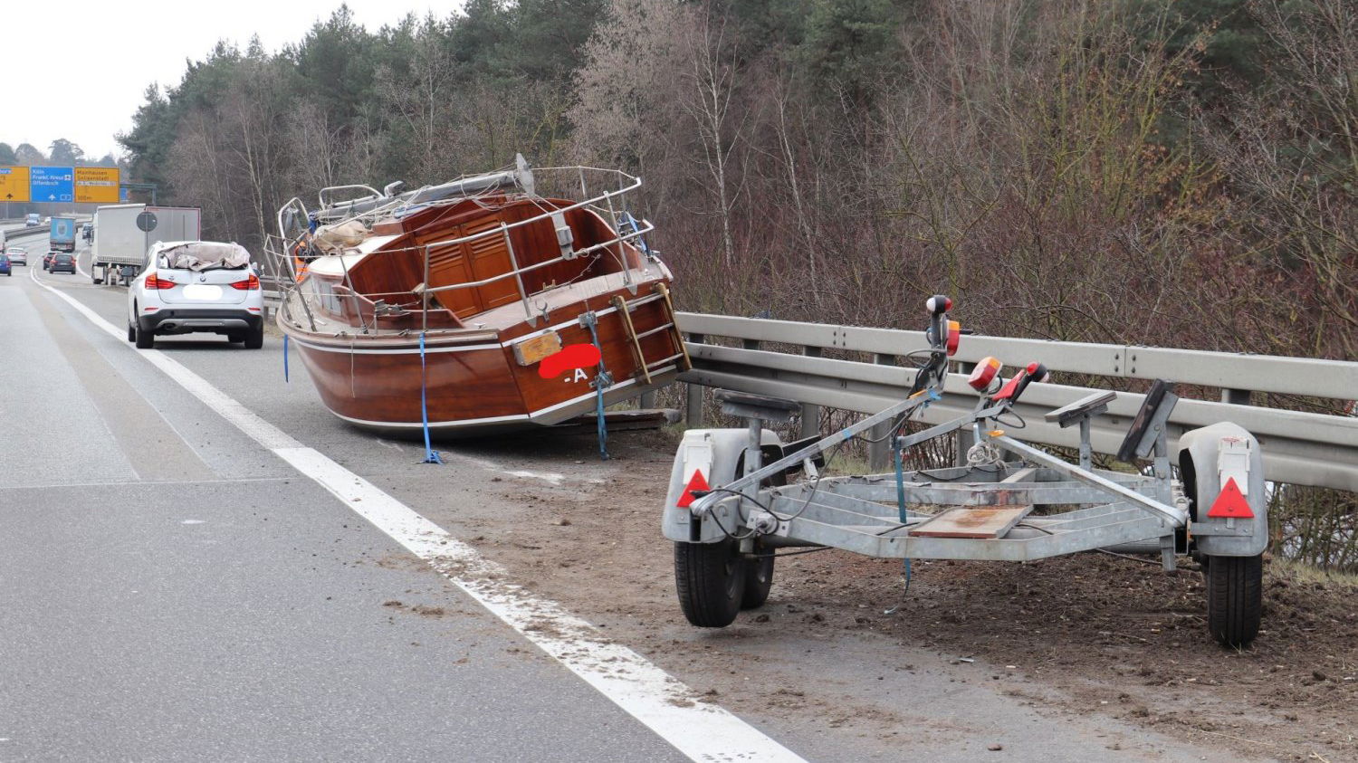 segelyacht escape unfall