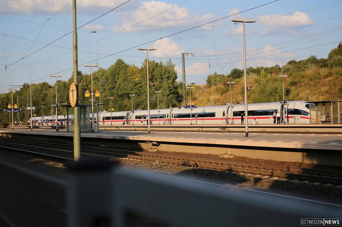 Die Bahn baut neues Stellwerk im Bahnhof Flieden - Archivbild: K.N