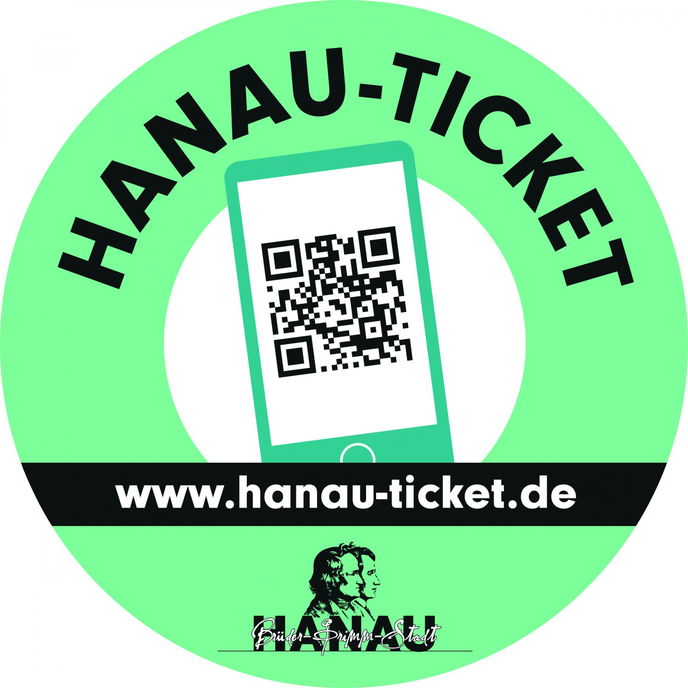 Das Logo zum Hanau-Ticket. - Grafik: Stadt Hanau