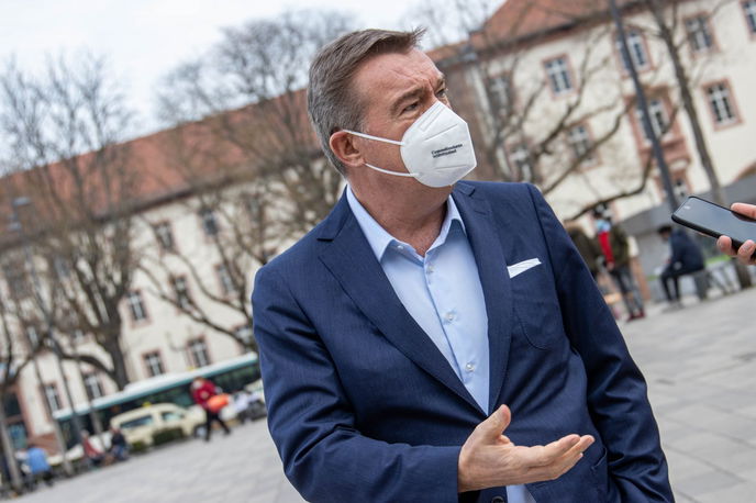 Hanaus Oberbürgermeister Claus Kaminsky. - Archivfoto: KN / Tobias Rehbein