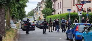 Polizeieinsatz in FFM-Griesheim
