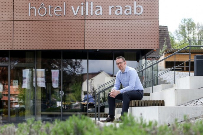 Geschäftsführer Bastian Heiser von hôtel villa raab - Archivfoto: Kinzig.News/Carina Jirsch