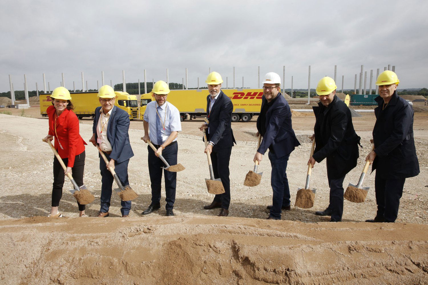 DHL Freight Plant Neues Frachtzentrum In Erlensee