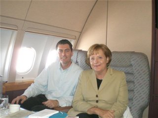 Mit der Kanzlerin bei einer Dienstreise nach Südamerika