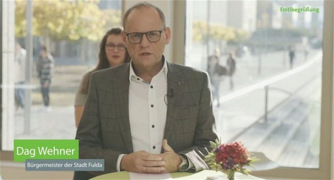Bürgermeister der Stadt Fulda, Dag Wehner  - Screenshot: K|N