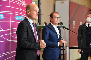 Ralph Brinkhaus (r.) und Alexander Dobrindt.