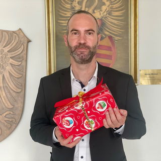 Nidderaus Bürgermeister Andreas Bär ist Initiator und Schirmherr der Aktion.