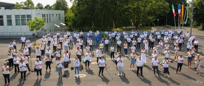 Das Bild entstand im Sommer während einer Aufnahme. - Foto: Heribert Huth