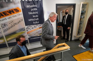 Der Ministerpräsident auf Redaktionsbesuch bei O|N 