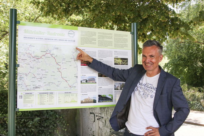 Bernhard Mosbacher hofft auf ein ruhiges Treiben im Spessart - Foto: Hans-Hubertus Braune