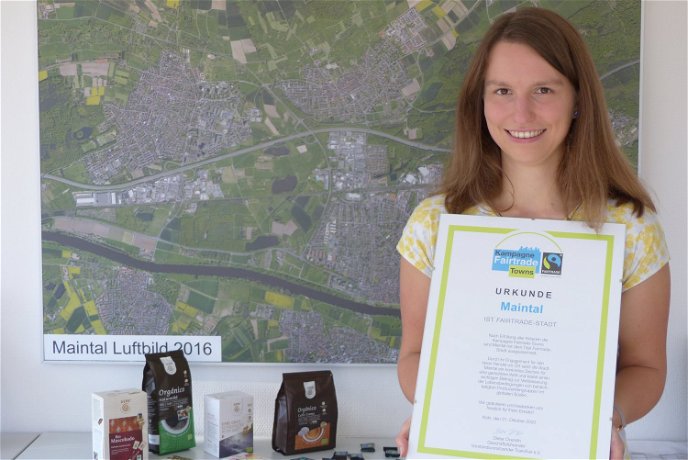 Auch für die Sprecherin der Stadtleitbild-Gruppe Fairtrade, Nathalie Scholz, ist die Zertifizierung ein wichtiger Meilenstein und Ansporn, das Projekt fortzuführen.