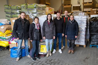Jörg Gottschald, Gisela Brown, Jennifer Brown, Miro Grenzer, Patrick Woschek und Anika Kümpel