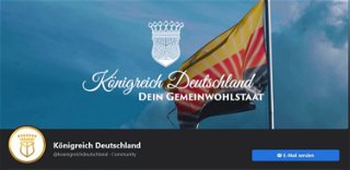 Der Verfassungsschutz zählt die Anhänger des Königreichs zur Szene der Reichsbürger, die eine Gefahr darstellten. - Screenshot: KN/Facebook 