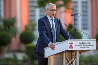 Der stellvertretende hessische Ministerpräsident Tarek Al-Wazir (Bündnis 90/Die Grüne 