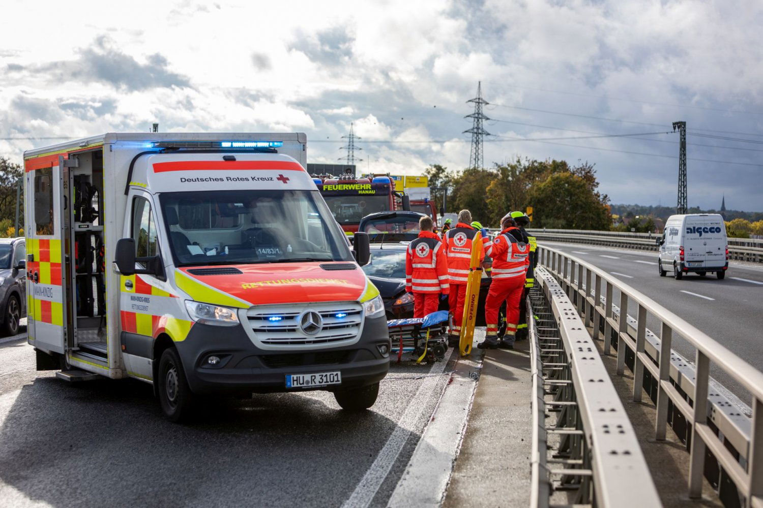 Hanau: Verkehrsunfall Auf Der B43a Sorgt Für Rückstau