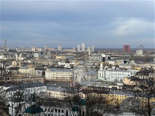 Blick über Kyiv