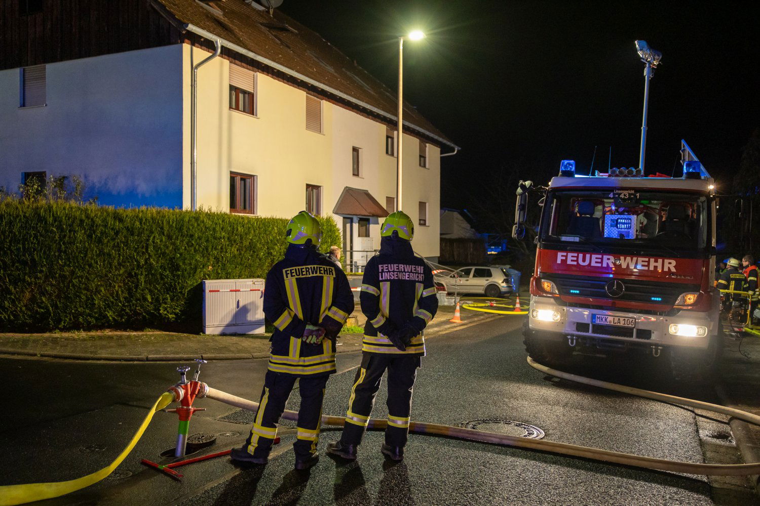 Zimmerbrand In Großenhausen Am Freitagabend