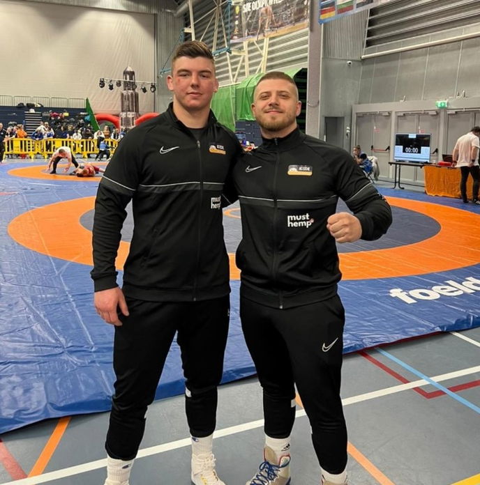 Torben Berndt (links), Eduard Panow