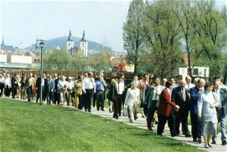 Zeitreise in das Jahr 1994: Die 1. Landesgartenschau in Hessen. Foto: Stadtarchiv Fulda 