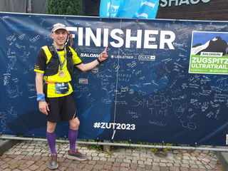 Joachim Trageser beim Zugspitz Trail