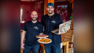 Im Januar dieses Jahres übernahmen Flavio Cavalli und Denis M. Klug das Bergrestaurant und führten es gemeinsam mit viel Engagement und Einsatz. - Fotos: Bergrestaurant