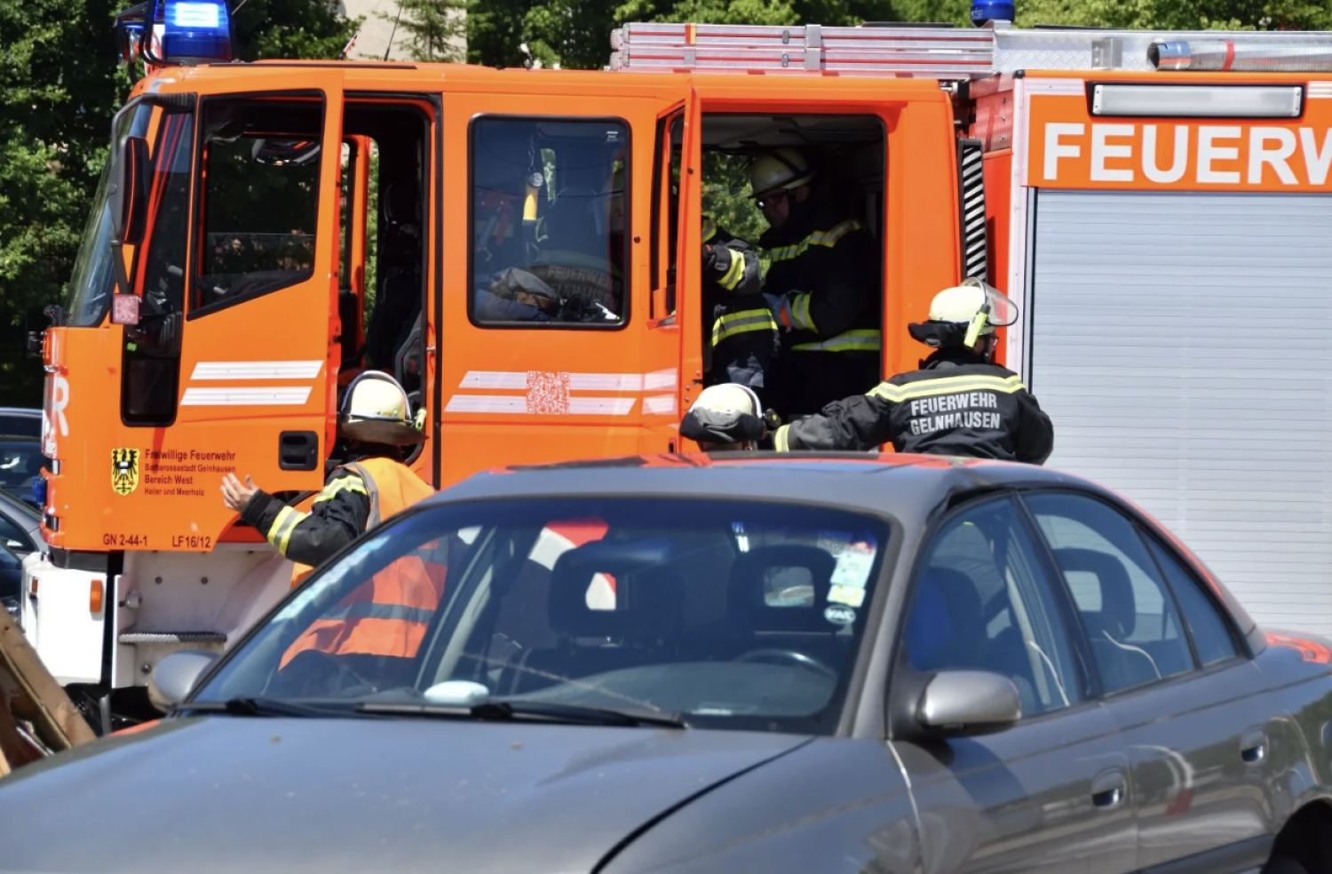 Gelnhausen: A66-Vollsperrung Wegen Brennendem Auto Aufgehoben