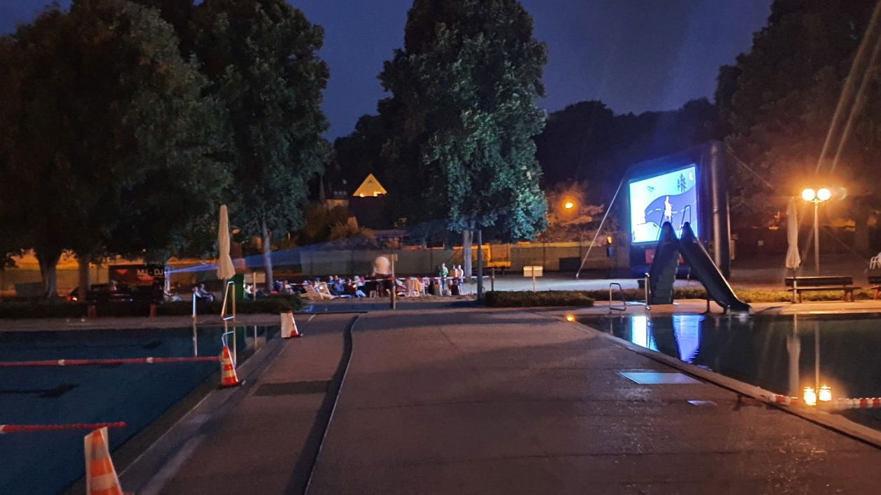 Outdoor Movie Nights at Schluechtern Outdoor Pool: Featuring ‘Simply Beautiful’ and ‘Indiana Jones and the Wheel of Destiny’