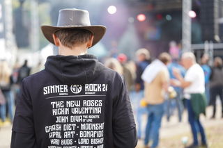 Das Line-up des Sinner-Rock-Festivals konnte sich auch diesmal wieder sehen lassen.