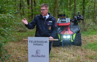 Hanaus Feuerwehrchef Hendrik Frese.