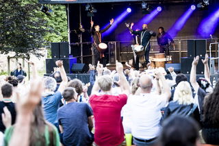 Neben den Sportveranstaltungen wird auch musikalisch und gesellschaftlich einiges geboten.  - Foto: SOHE/Stefan Holtzem