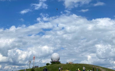 Das Radoms auf der Wasserkuppe