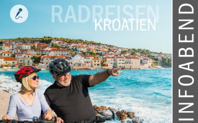 Entdecken Sie die Traumlandschaften Kroatiens per Fahrrad oder E-Bike