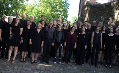 Der Kleine Chor vor der Klosterkirche Frauenberg im Jahr 2022