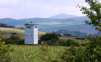 Ziel einer Führung ist der &#34;Wiesenfelder Turm&#34;.